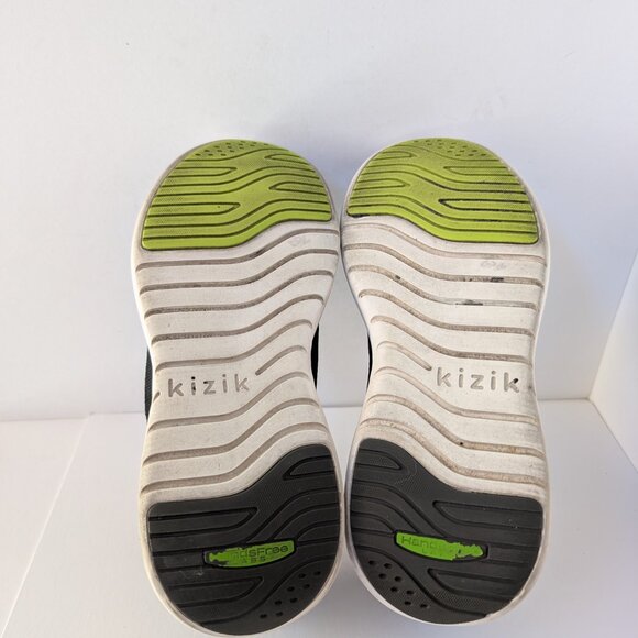 KIZIK Athen black sneakers - Unisex W8/M6.5 - Picture 2 of 7